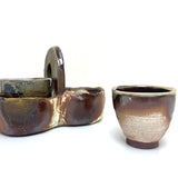 Wood fired cup basket