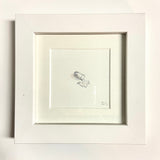 FRAMED Miniature Painting featured in Tiny Gratitudes Book by Brooke Rothshank