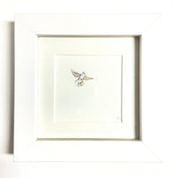 FRAMED Miniature Painting featured in Tiny Gratitudes Book by Brooke Rothshank