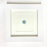 FRAMED Miniature Painting featured in Tiny Gratitudes Book by Brooke Rothshank