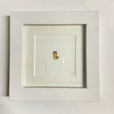 FRAMED Miniature Painting featured in Tiny Gratitudes Book by Brooke Rothshank