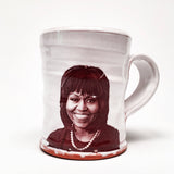 Choose your favorite First Lady on a handmade mug