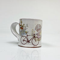 Bird and Bike Mug